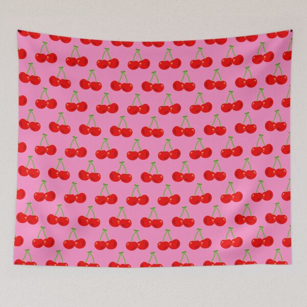Item preview, Funky Cherry Pink Pattern designed and sold by Kusaka.art.