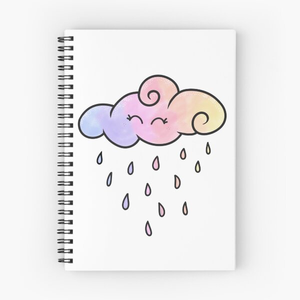 Item preview, Rainbow Cloud Raining Rainbow Raindrops designed and sold by hannxm.
