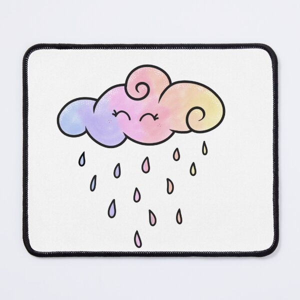 Item preview, Rainbow Cloud Raining Rainbow Raindrops designed and sold by hannxm.