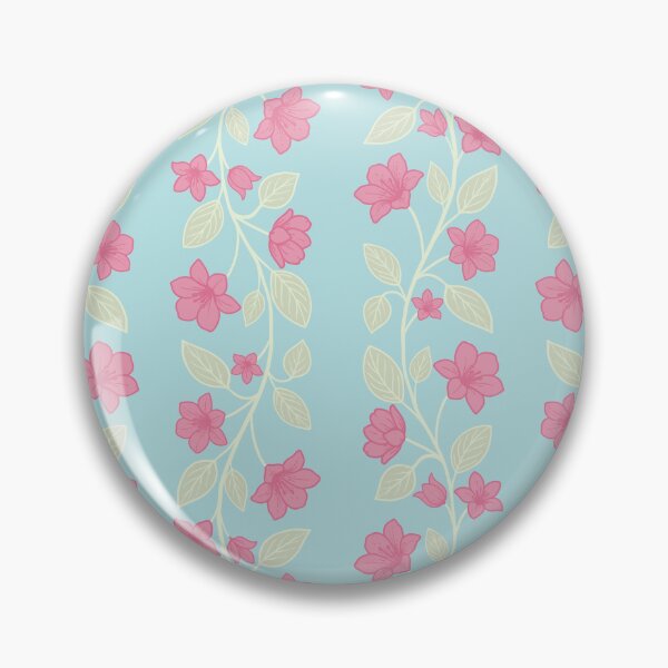 Item preview, Pink Painted Floral Lily Trailing Pattern  designed and sold by Pinecone Place.