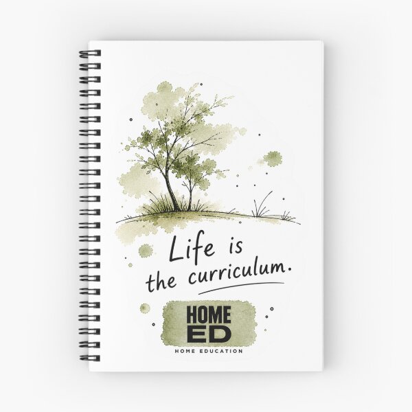 Item preview, Life is the curriculum Homeschool / Home education designed and sold by LittleInkStudio.