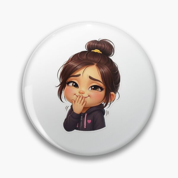 Aperçu de l'œuvre Sticker PNG Fille Timide Mignonne | Emoji Fille Chibi Kawaii | Sticker Dessin Animé Adorable Rougissante | Téléchargement Numérique pour WhatsApp & Telegram créée et vendue par ashwin131.
