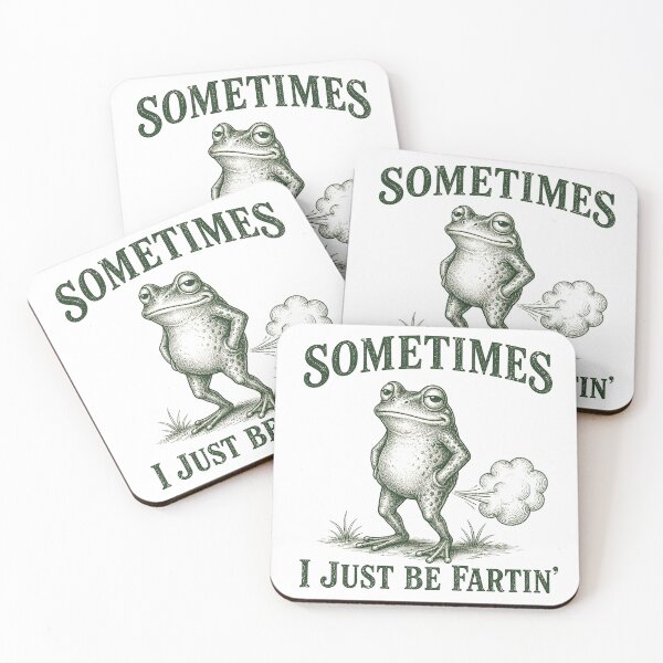 Item preview, sometimes i just be fartin funny frogs designed and sold by Kladhadredo.