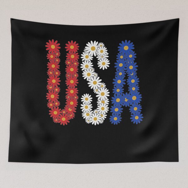 Item preview, USA Daisies Patriotic Daisy Flower 4th Of July Women Girls designed and sold by clothesy7.