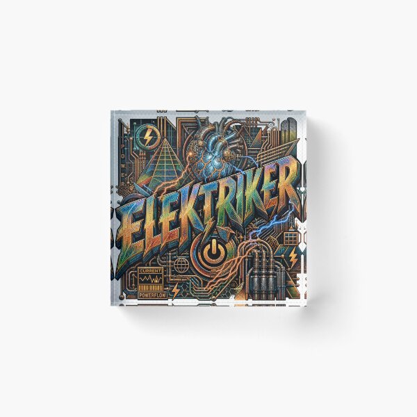 Item preview, Futuristic Electrician - Cyber 3D Circuit Heart designed and sold by WattSarkasmus.