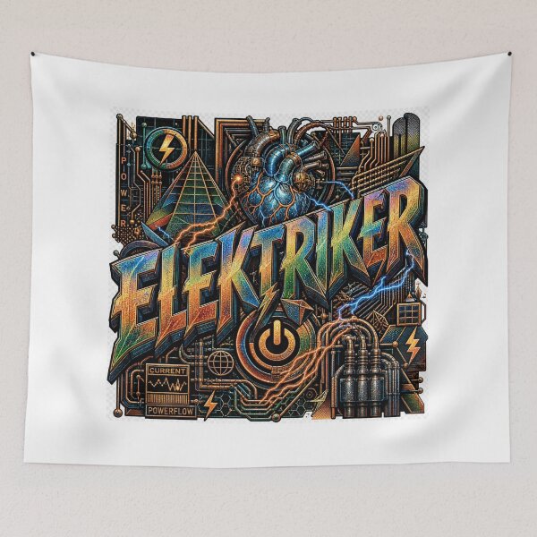 Item preview, Futuristic Electrician - Cyber 3D Circuit Heart designed and sold by WattSarkasmus.