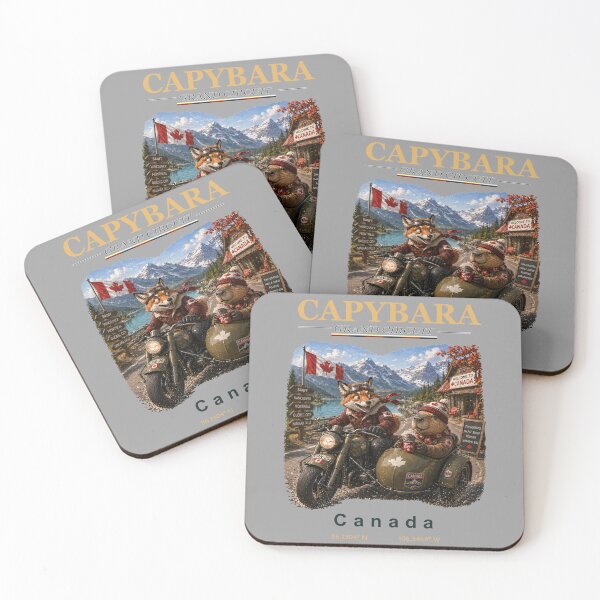 Item preview, Capybara Grand Circuit - Canada designed and sold by NAJURE.