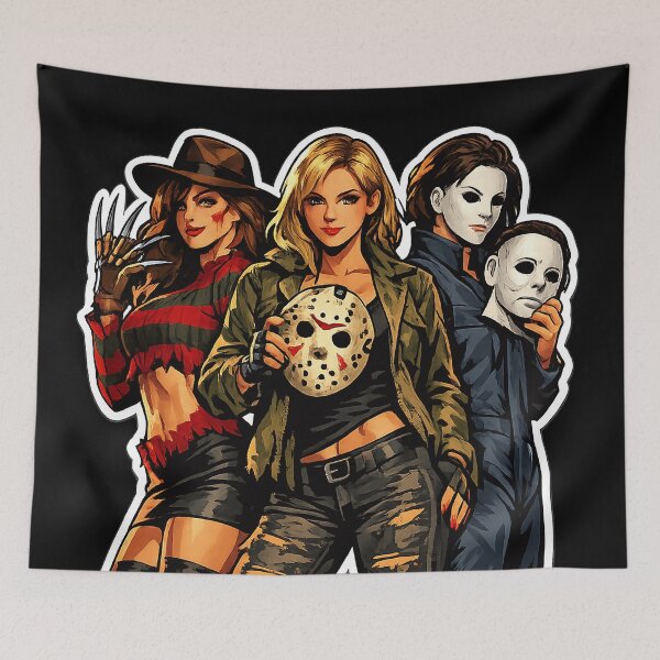 Item preview, Glam Slasher Girls Horror Aesthetic designed and sold by ZetaDream.