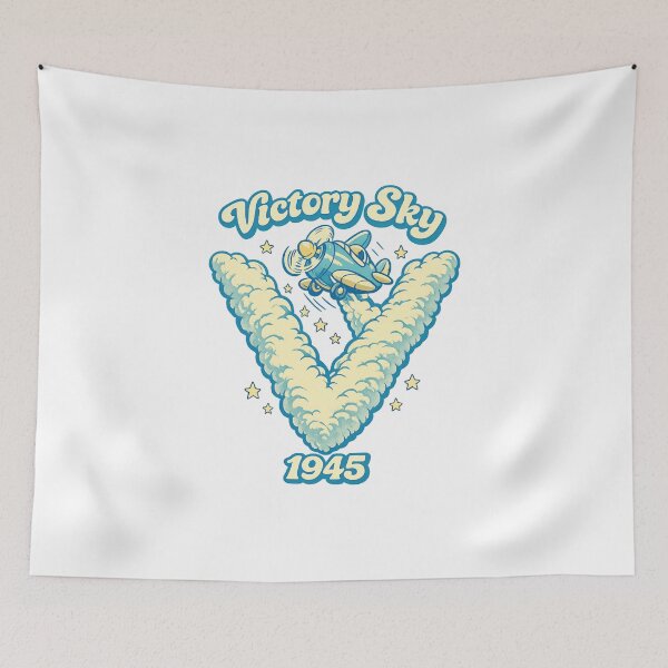 Item preview, Victory Sky – 1945 designed and sold by LuveraxArt.
