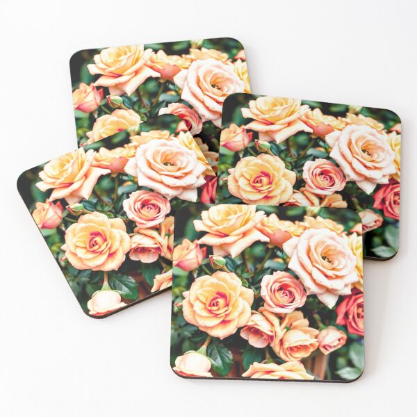 Item preview, Sunset Rose Garden Bloom designed and sold by IntelliMindDesigns.
