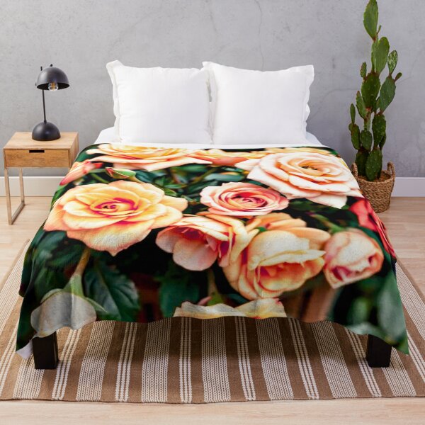 Item preview, Sunset Rose Garden Bloom designed and sold by IntelliMindDesigns.