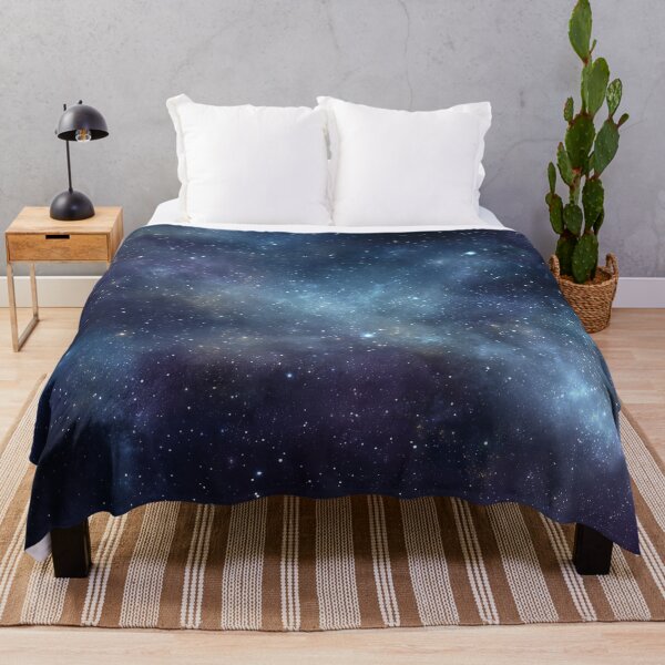 Item preview, Deep Space Galaxy Background Starfield Universe Cosmic Sky Blue Nebula Aesthetic Design designed and sold by Faithlines.
