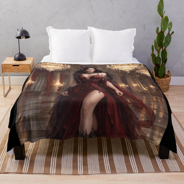 Item preview, Elegant Gothic Demon Queen in Royal Hall designed and sold by thor81pl.
