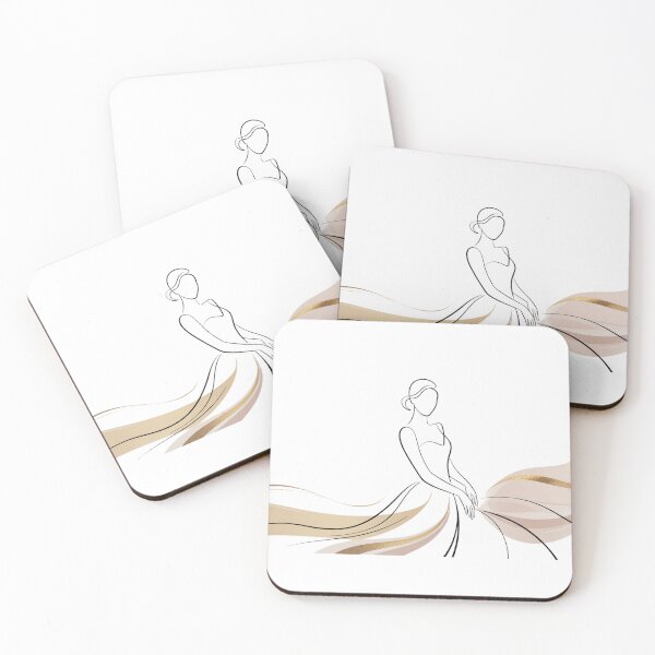 Item preview, Elegance Is An Attitude Minimal Line Art Feminine Chic Design designed and sold by YourTrendyTees.