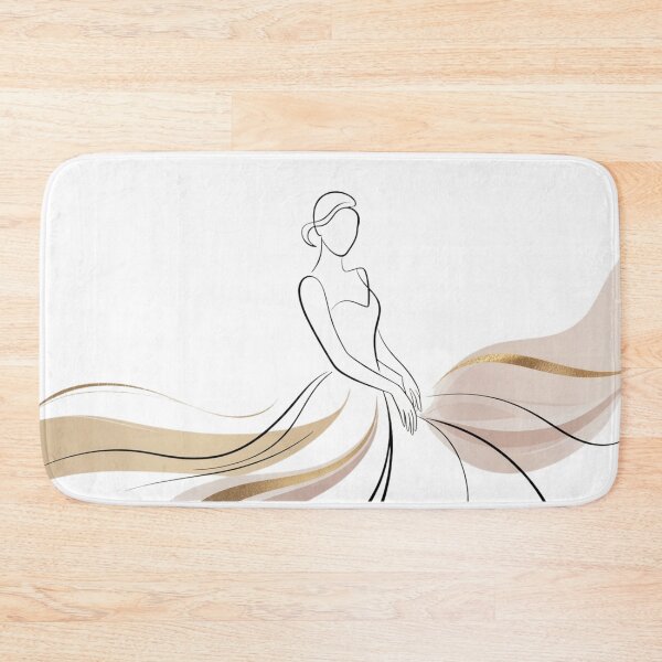 Item preview, Elegance Is An Attitude Minimal Line Art Feminine Chic Design designed and sold by YourTrendyTees.