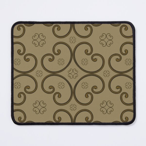 Item preview, Unusual pattern with snakes on a pale nut-colored background designed and sold by Cherevan.
