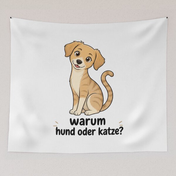 Item preview, Cute cat-dog with a funny pet saying designed and sold by Wolf Creator.