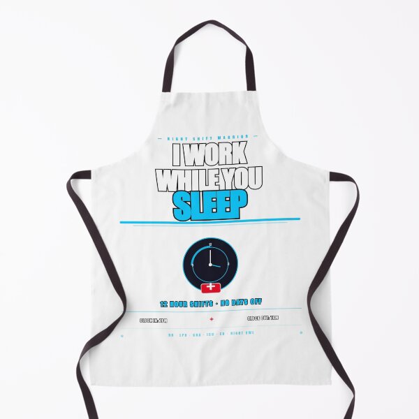 Item preview, I Work While You Sleep Funny Night Shift Nurse Gift designed and sold by Mega-Shopping.