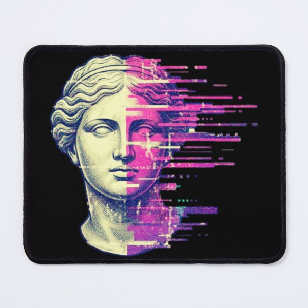 Item preview, Antique Glitch: Classical Statue Digital Dissolve designed and sold by RDproject.