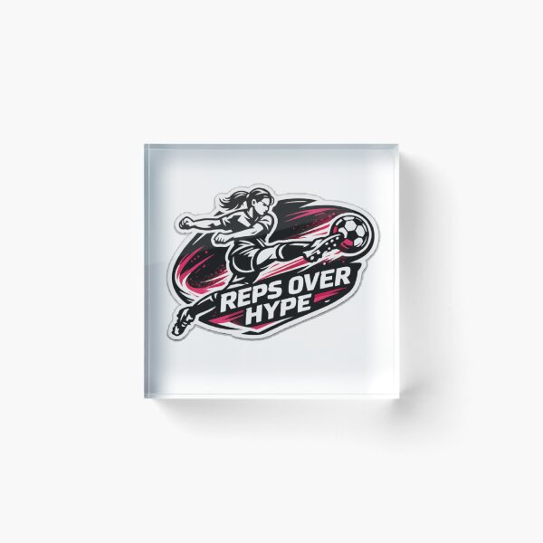 Item preview, Women’s Soccer – Reps Over Hype designed and sold by PINK FREE.