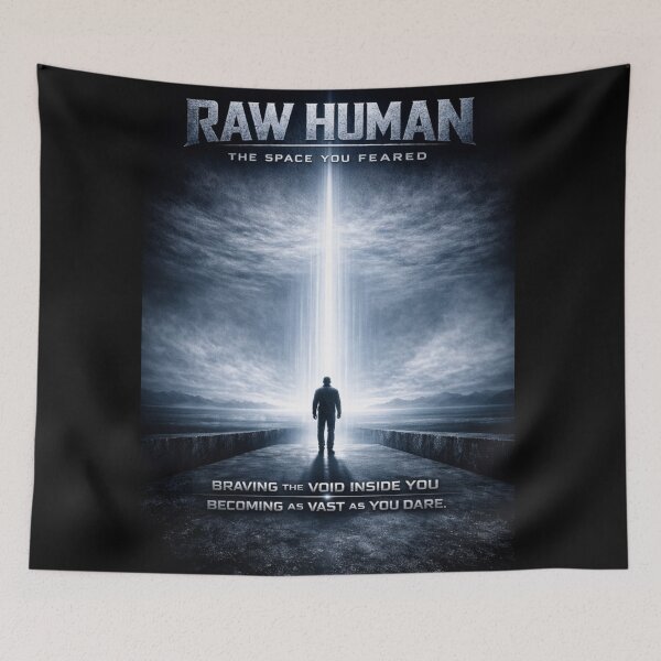 Item preview, Raw Human - The Space You Feared | Minimalist Philosophy  designed and sold by MarioZ137.