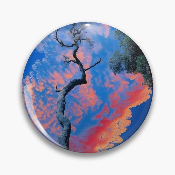 Item preview, Surreal Tree Under Pink Dream Sky designed and sold by Peac7e.