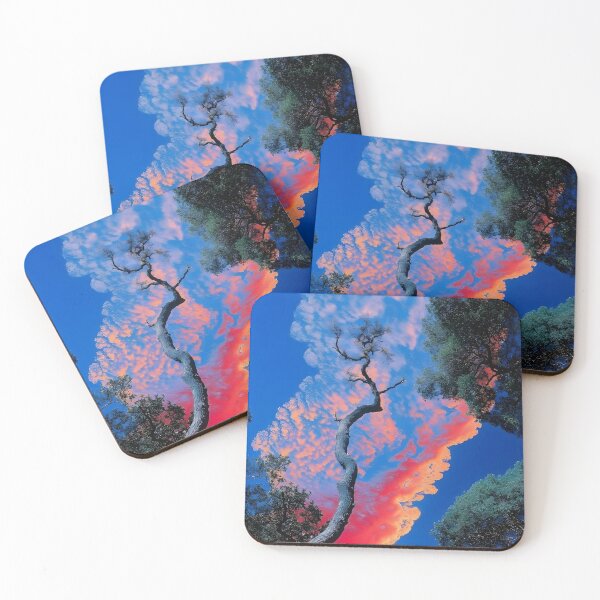 Item preview, Surreal Tree Under Pink Dream Sky designed and sold by Peac7e.