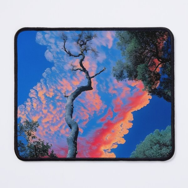 Item preview, Surreal Tree Under Pink Dream Sky designed and sold by Peac7e.