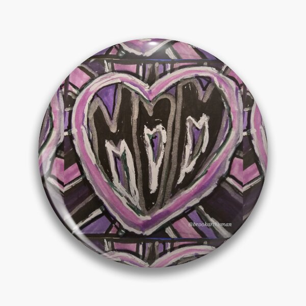 Item preview, GothMom Heart designed and sold by DancingCreek.