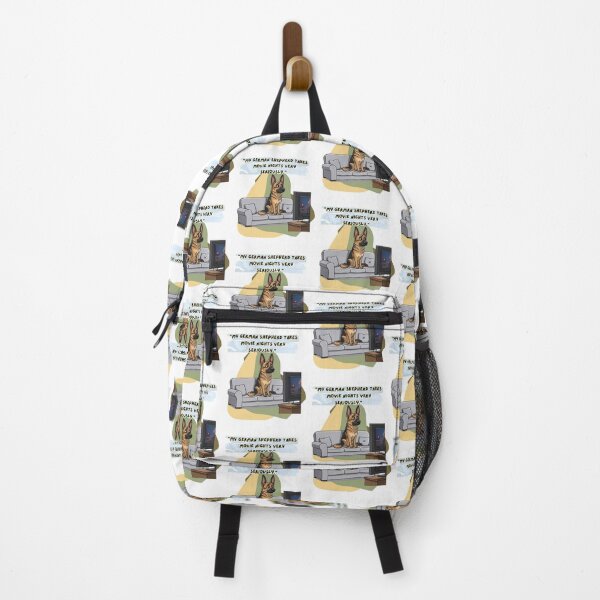 Item preview, Funny German Shepherd Watching TV Seriously designed and sold by A-R Digital Designs.