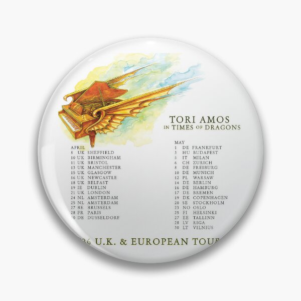 Item preview, tori amos in times of dragon tour dates 2026 pengulangan designed and sold by cwilson396.