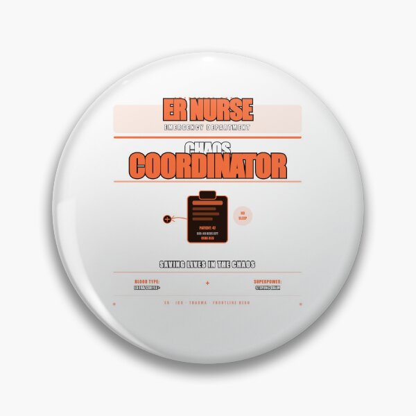 Item preview, ER Nurse Chaos Coordinator Funny Emergency Room Gift designed and sold by Mega-Shopping.