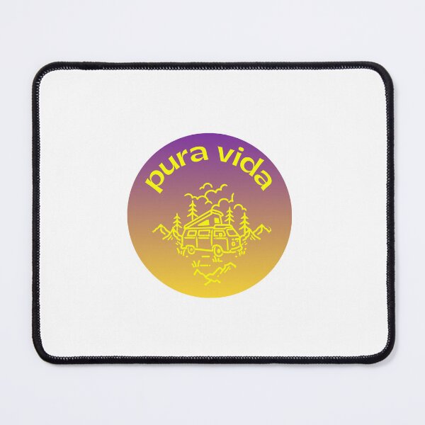 Item preview, PURA VIDA travel graphic  designed and sold by Andiamo-Amigos.
