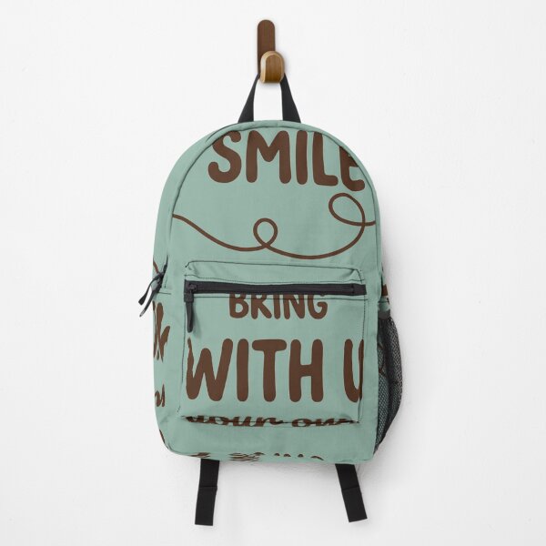 Item preview, Bring With U Your Own Smile - Positive Attitude Typography Design designed and sold by zakman02.