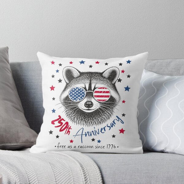 Item preview, 250th Anniversary Raccoon Patriotic USA Flag Sunglasses designed and sold by JerdbordinShop.