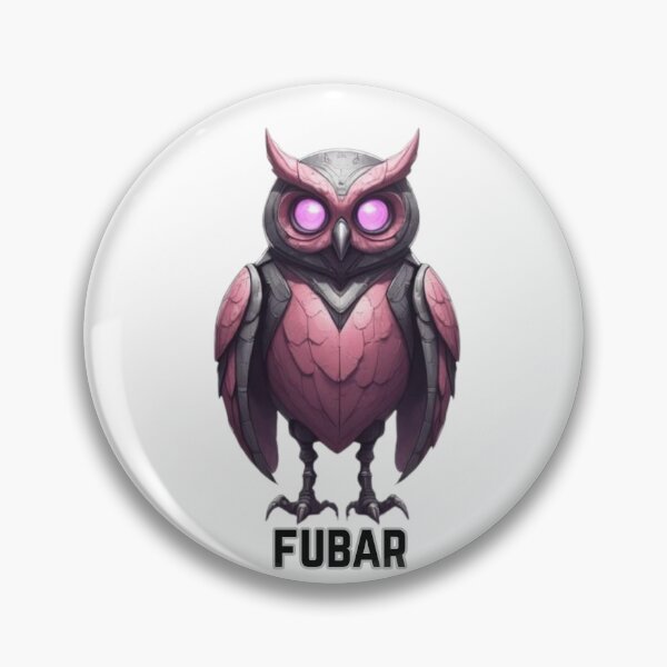 Item preview, FUBAR Robotic Owl – Cyberpunk Tech Ar designed and sold by dcohea.