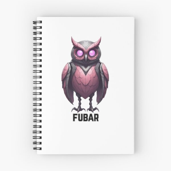 Item preview, FUBAR Robotic Owl – Cyberpunk Tech Ar designed and sold by dcohea.
