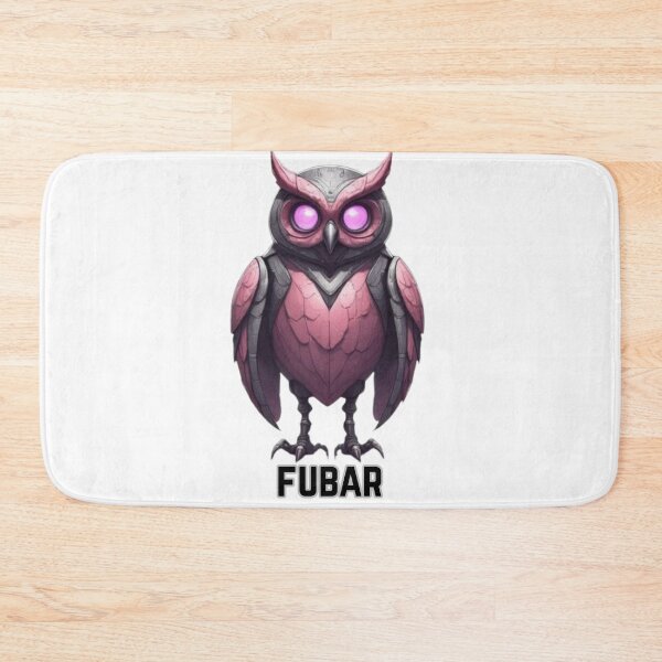 Item preview, FUBAR Robotic Owl – Cyberpunk Tech Ar designed and sold by dcohea.