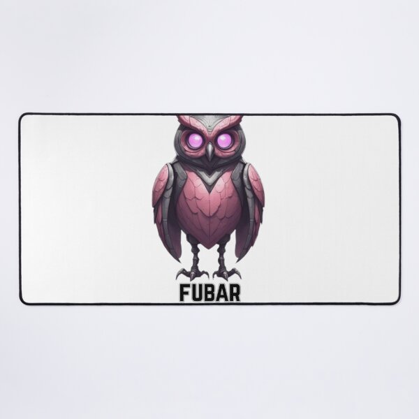 Item preview, FUBAR Robotic Owl – Cyberpunk Tech Ar designed and sold by dcohea.