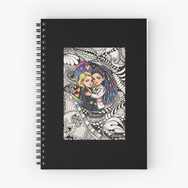 Item preview, Orphan Black : Cosima and Delphine Zentangle Babisko Art designed and sold by BABISKO ZEN ART.