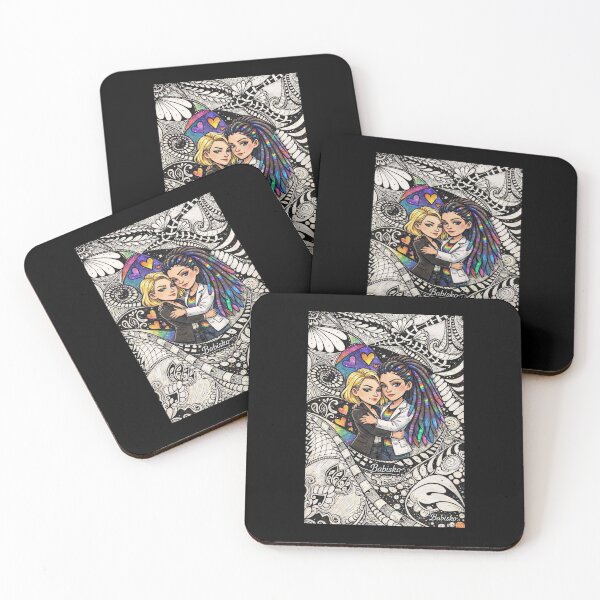 Item preview, Orphan Black : Cosima and Delphine Zentangle Babisko Art designed and sold by BABISKO ZEN ART.