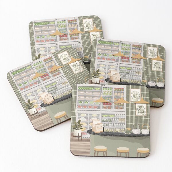 Item preview, Gluten Free Cafe and %100 Healthy Cafe designed and sold by HBBS DESIGNS.