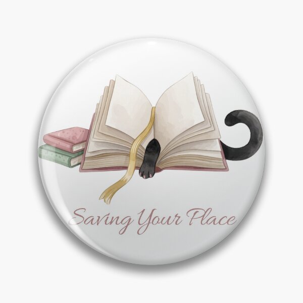 Item preview, Saving Your Place — Cat Bookmark Cozy Reader Tee designed and sold by kosimazaki.