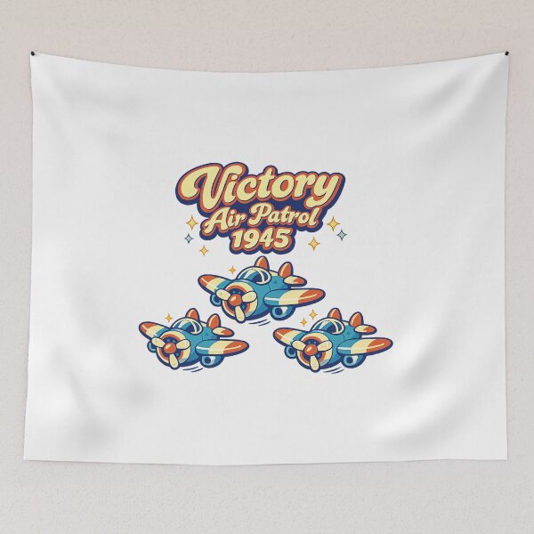 Item preview, Victory Air Patrol – 1945 designed and sold by LuveraxArt.