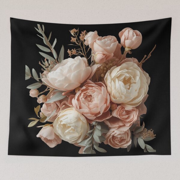 Item preview, Soft But Strong Feminine Empowerment Elegant Floral Design designed and sold by YourTrendyTees.