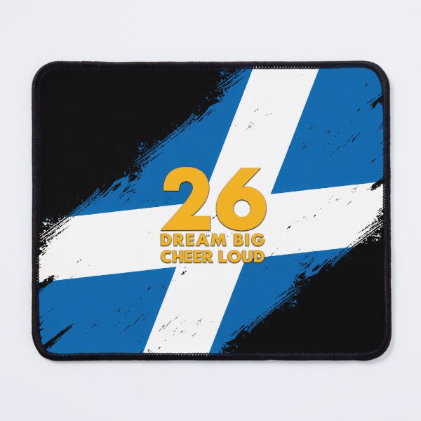 Item preview, Scotland Football 2026 Dream Big Cheer Loud designed and sold by BananaPrint.