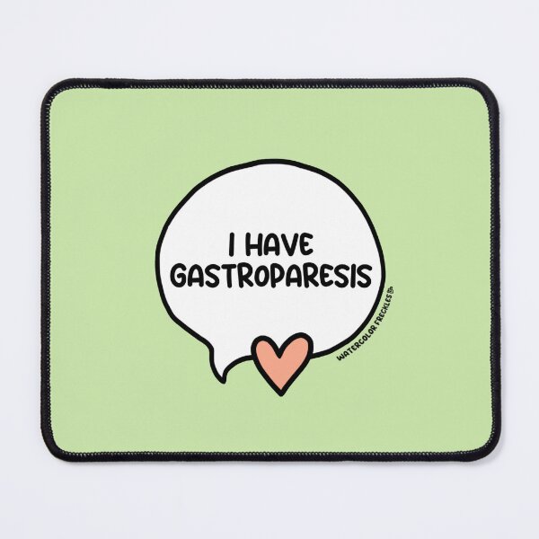 Item preview, I Have Gastroparesis Speech Bubble designed and sold by WCFreckles.
