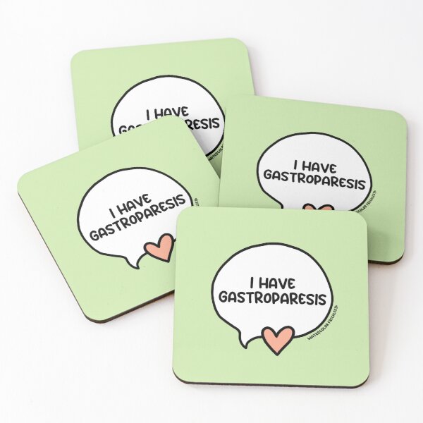Item preview, I Have Gastroparesis Speech Bubble designed and sold by WCFreckles.
