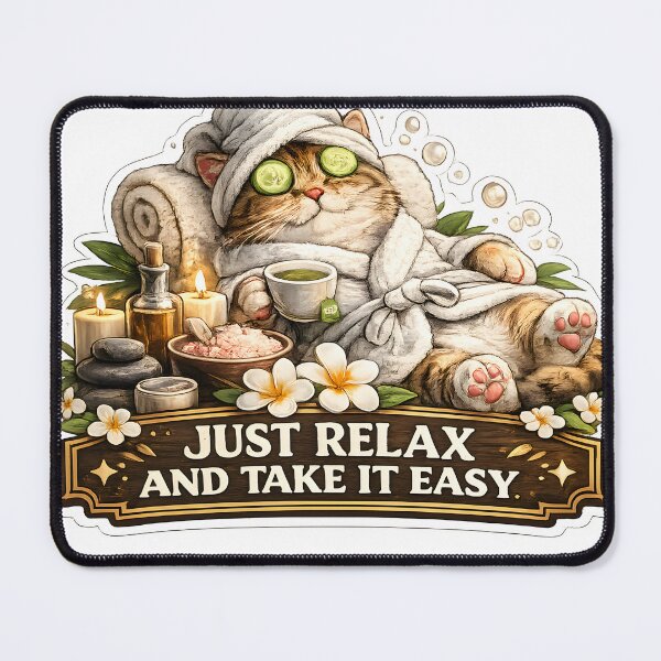 Item preview, Just Relax and Take It Easy designed and sold by StickoStore.