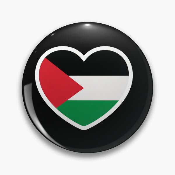 Item preview, FREE PALESTINE HEART  designed and sold by PodiShop.